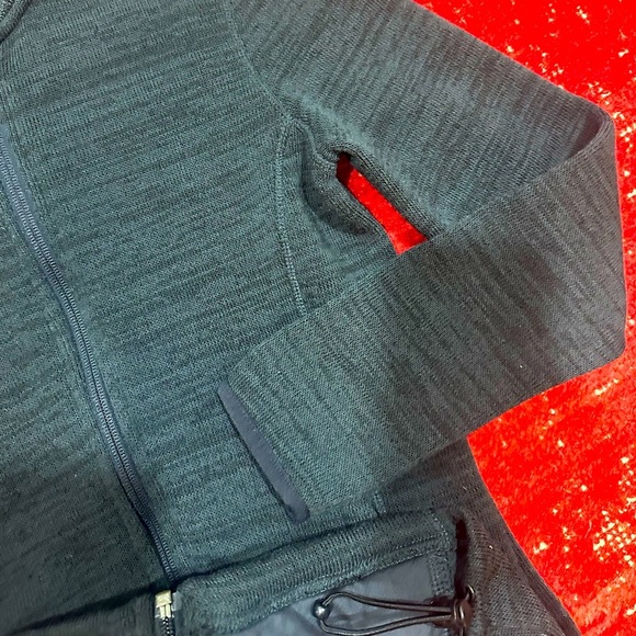 ORVIS Navy fleece zip up sz S - Picture 5 of 7